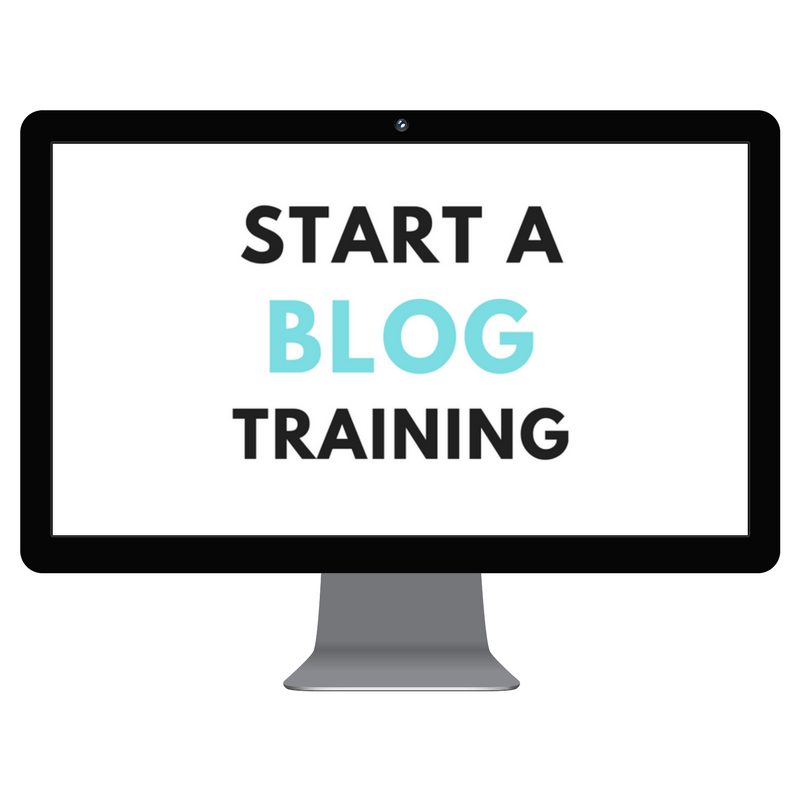 Start a blog training