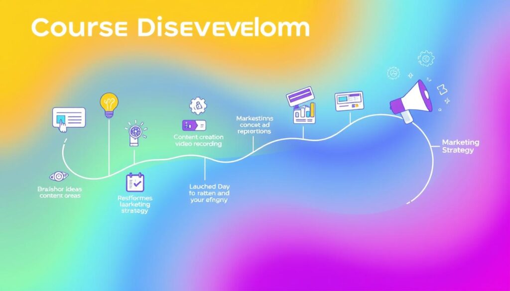 Course development timeline