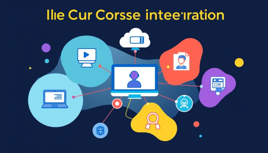 Integration capabilities for online courses