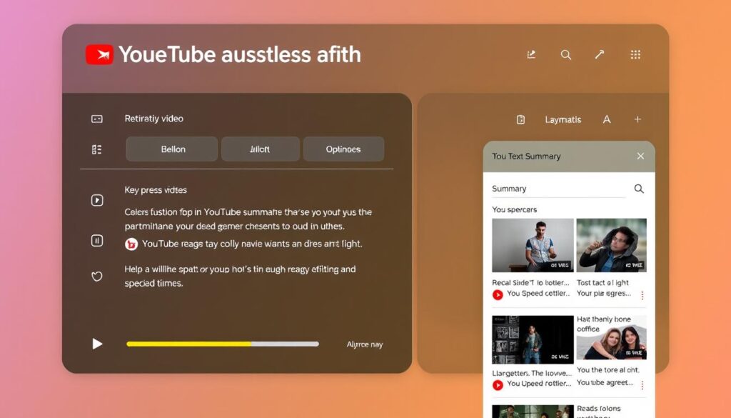 Krisp YouTube Video Summarizer Interface