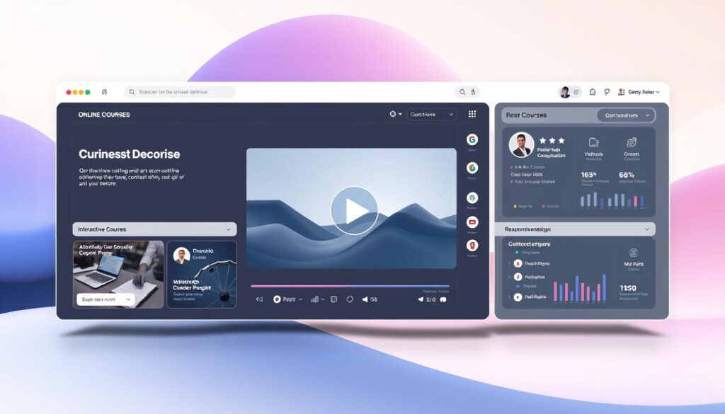 Online course platform overview