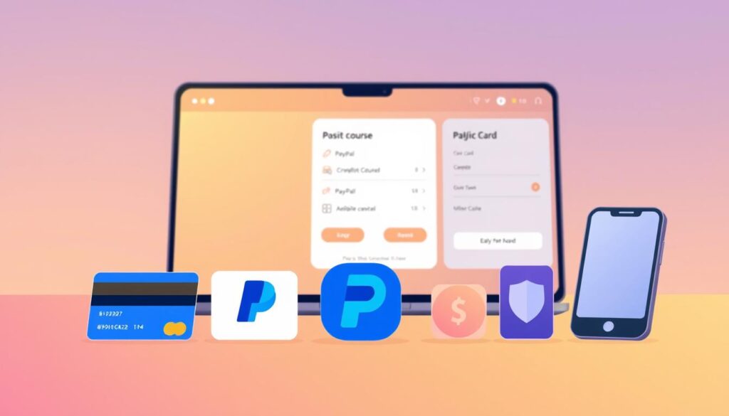 Payment processing options for online courses