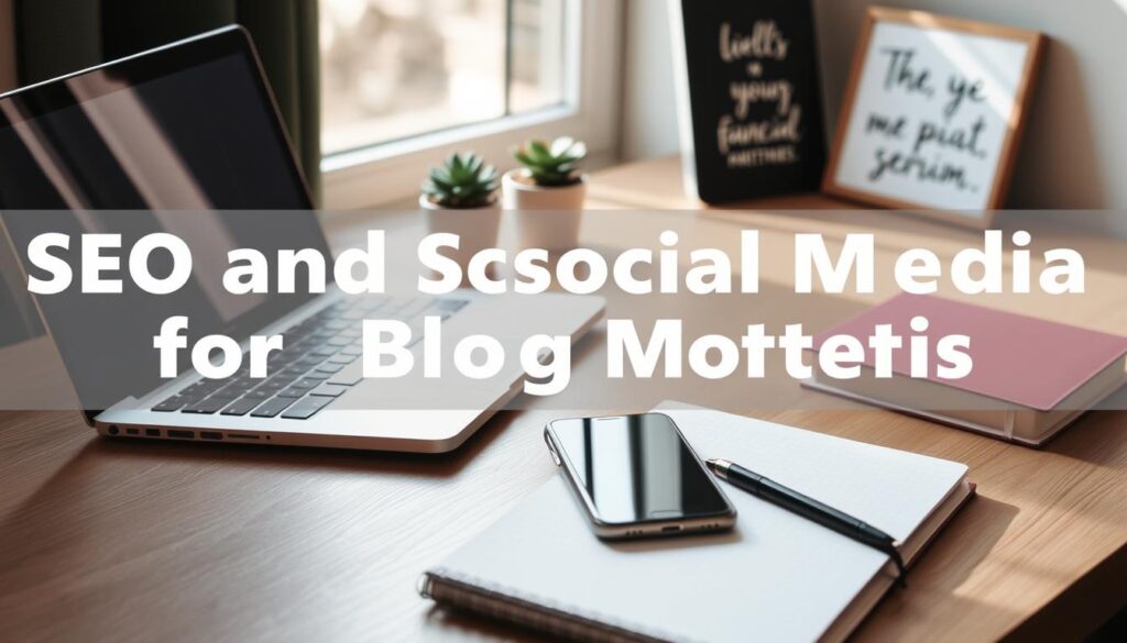 SEO and social media for blog monetization