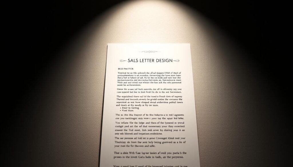 Sales Letter Design Techniques