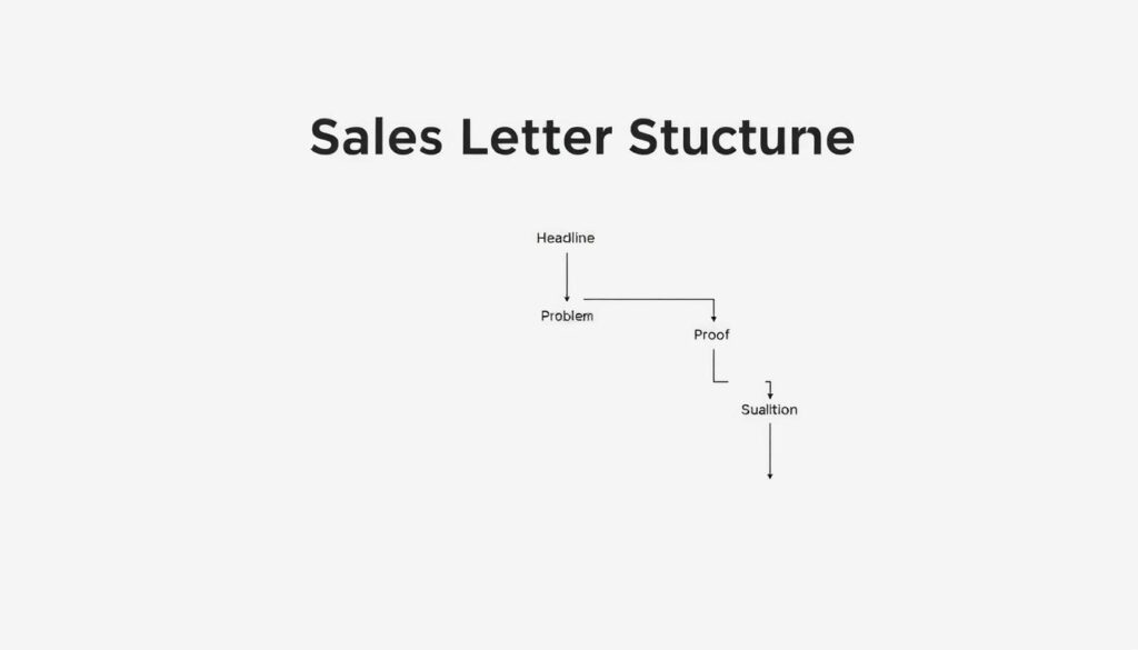 Sales Letter Structure Diagram