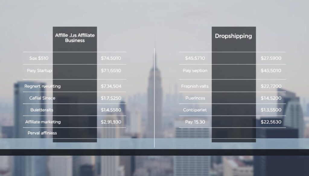 Startup Costs Comparison