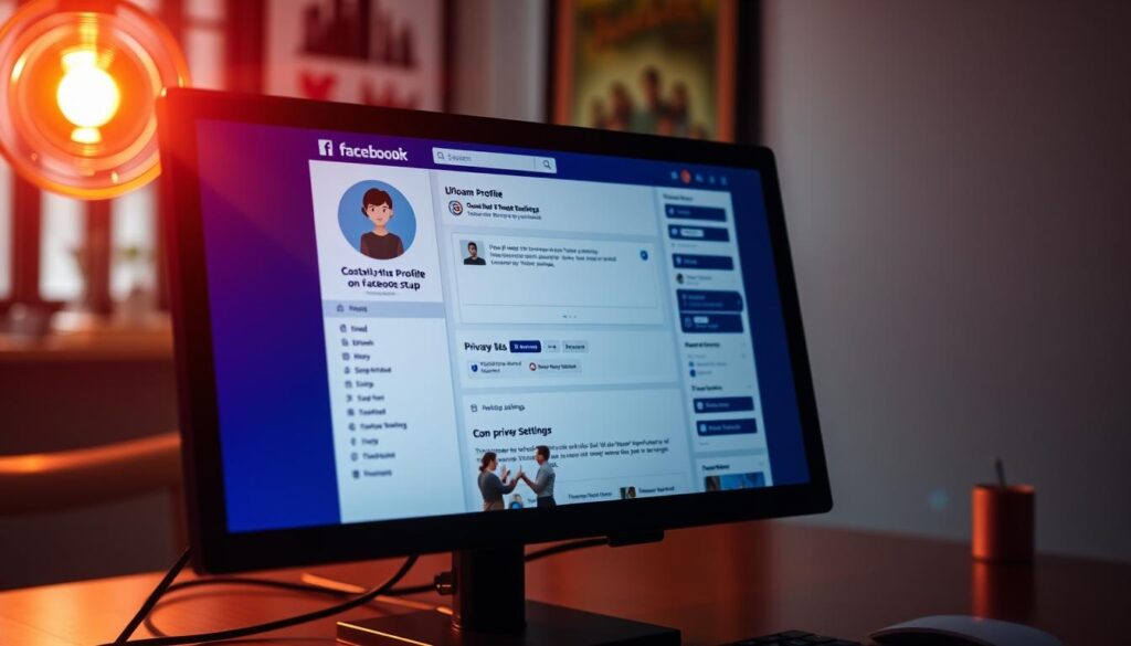 facebook profile setup