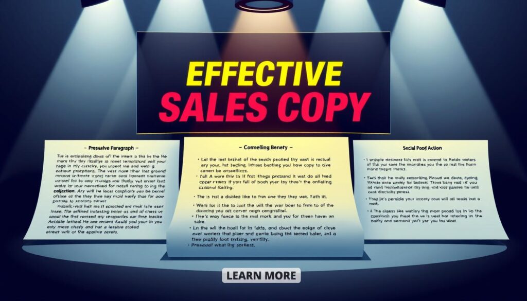 sale copy structure