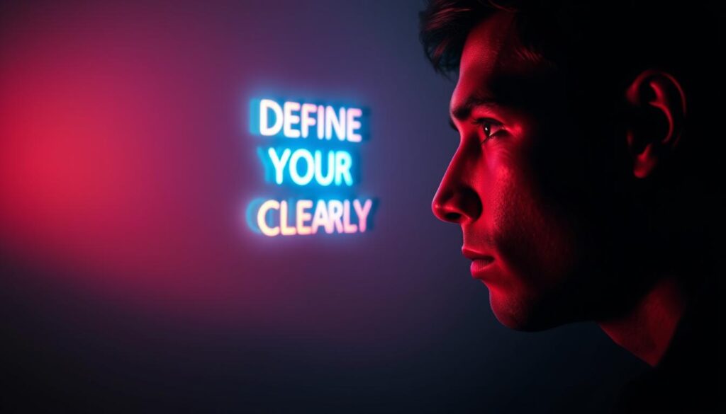 define your goal clearly