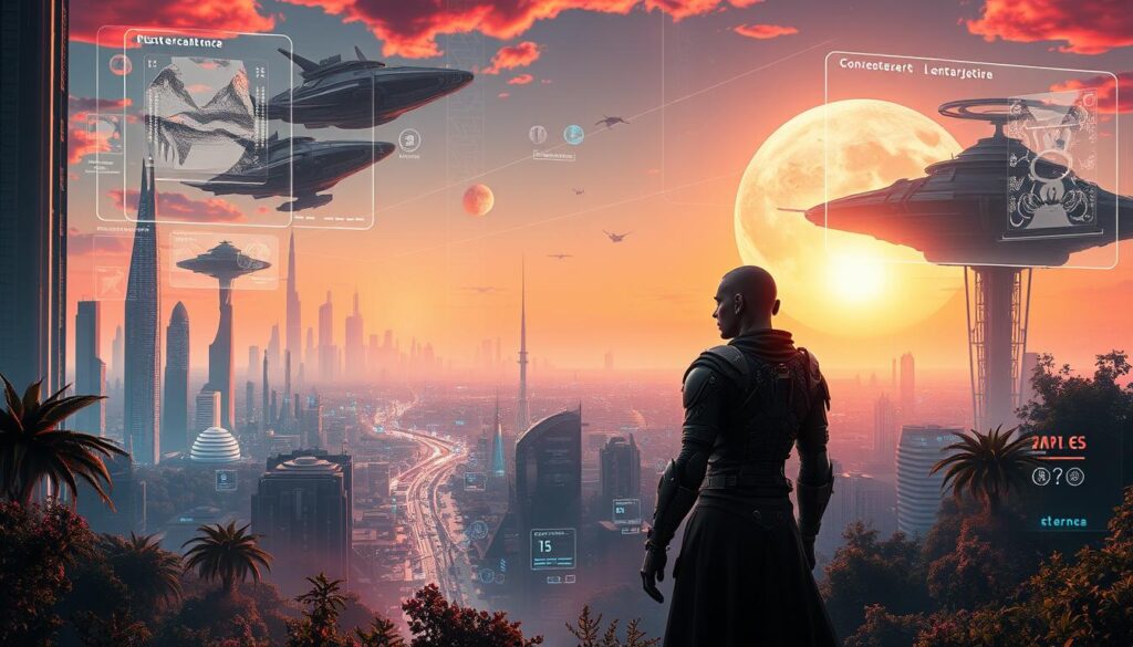 science fiction world-building prompts