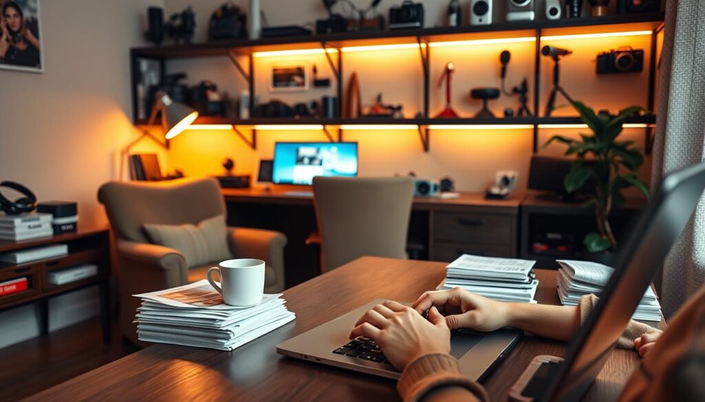 advertising revenue from blog or YouTube