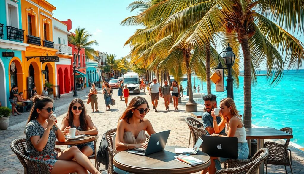 day life Playa del Carmen