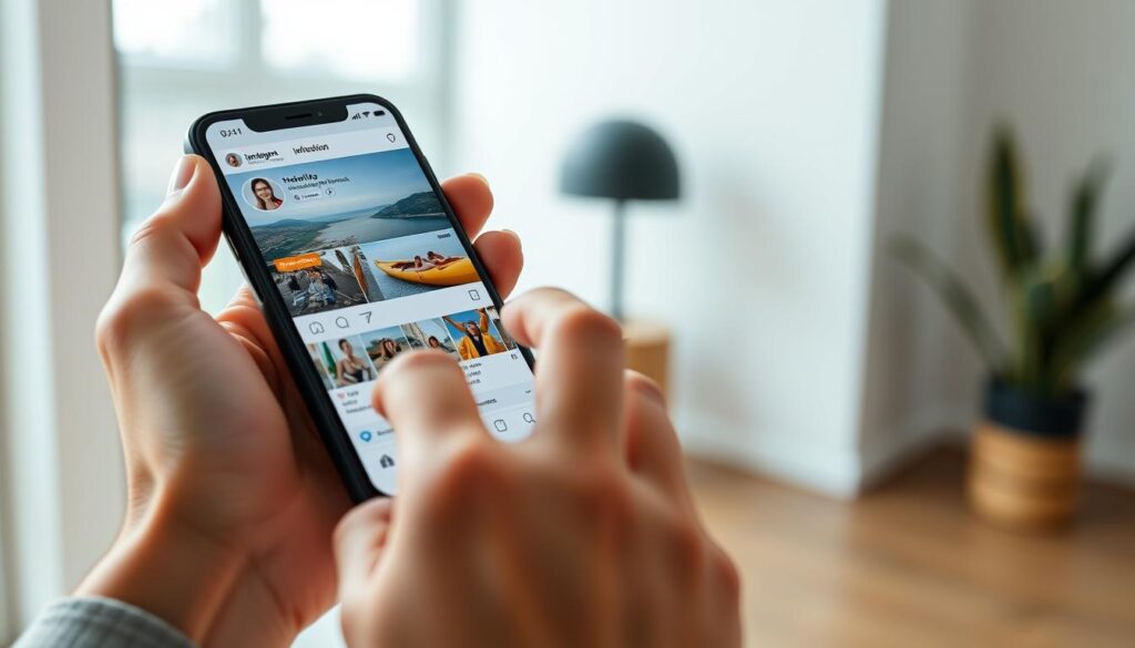 social media account