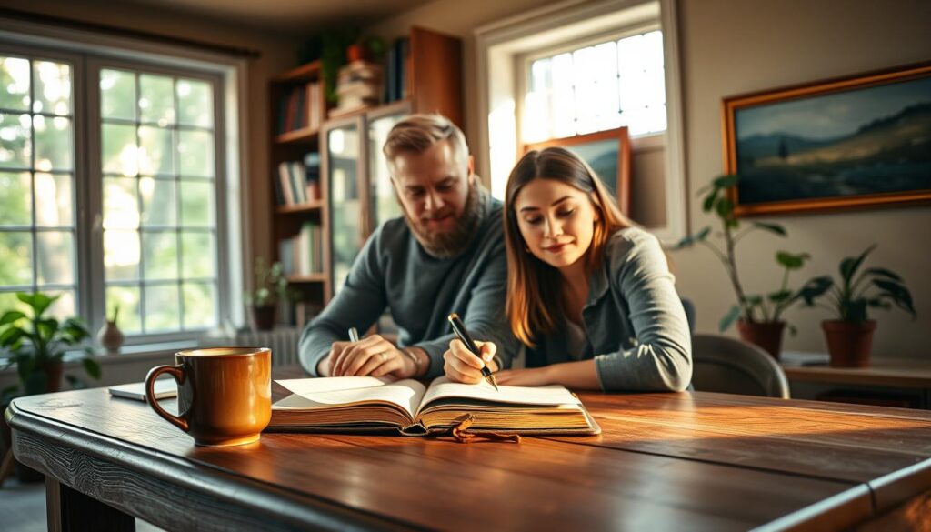 time and place for journaling