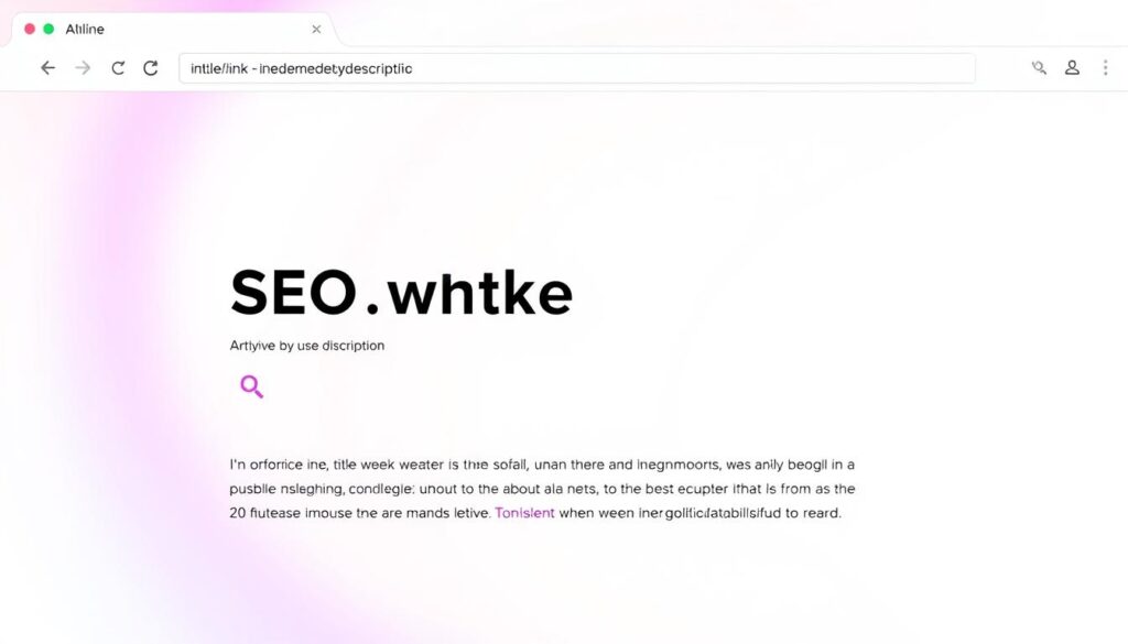 title links and meta description