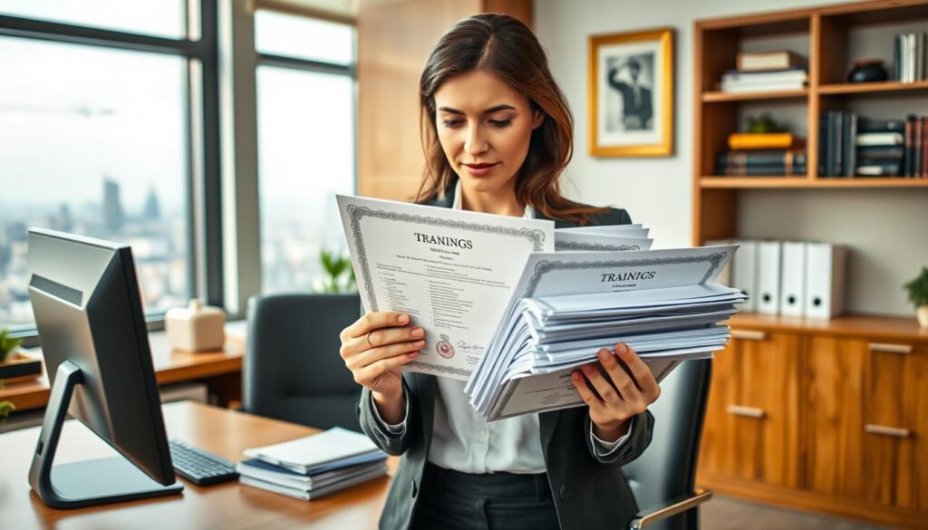 training credentials