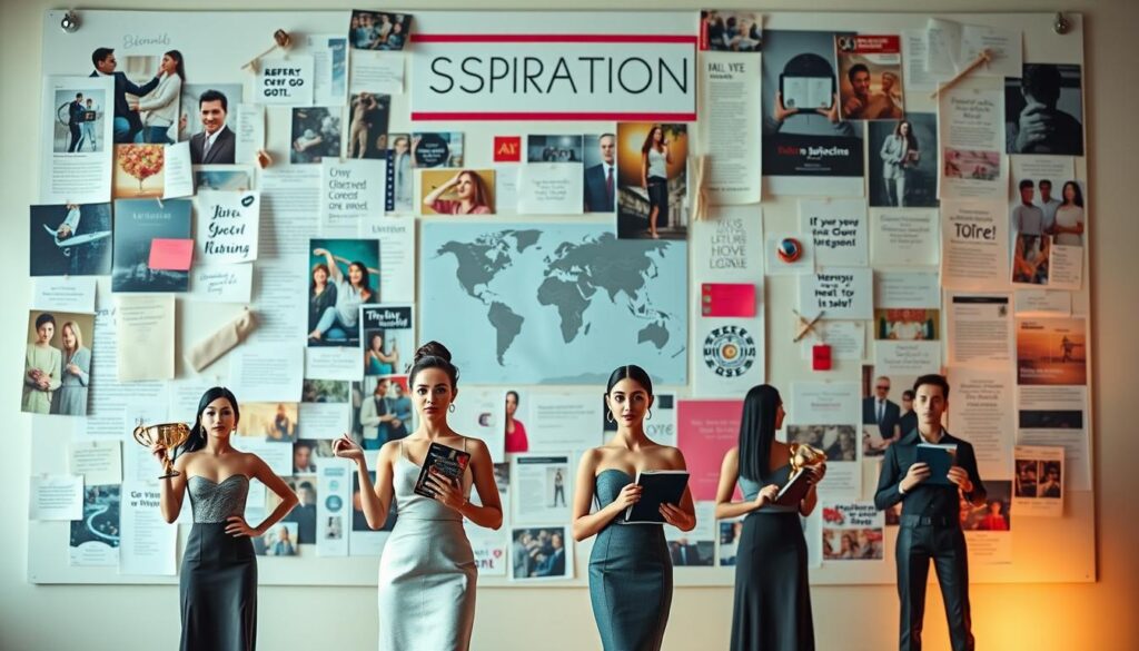 vision board