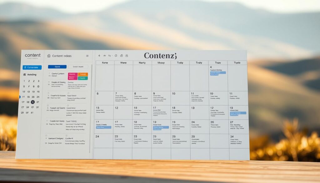 content calendar