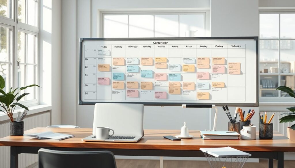 content calendar