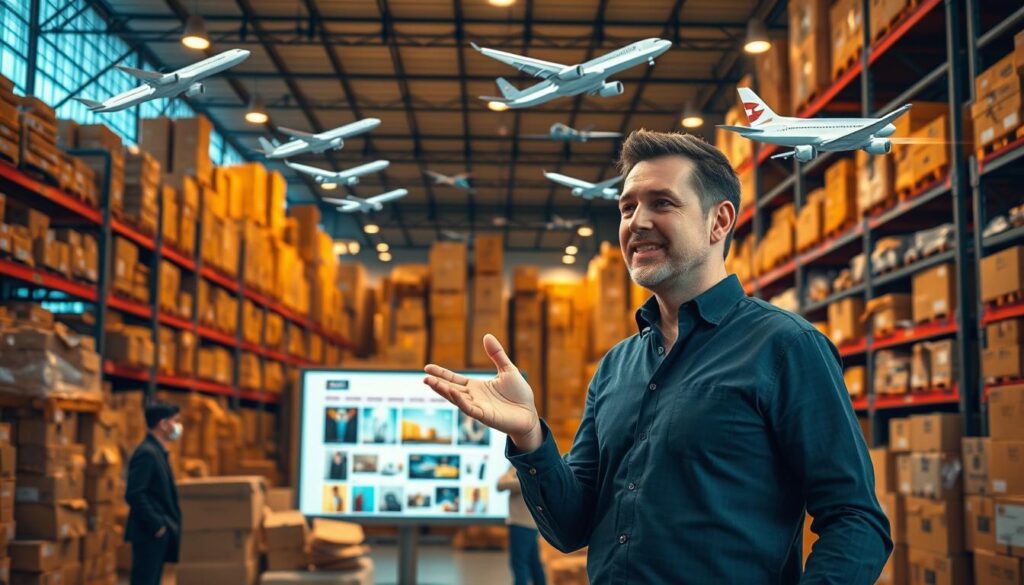 dropshipping business model