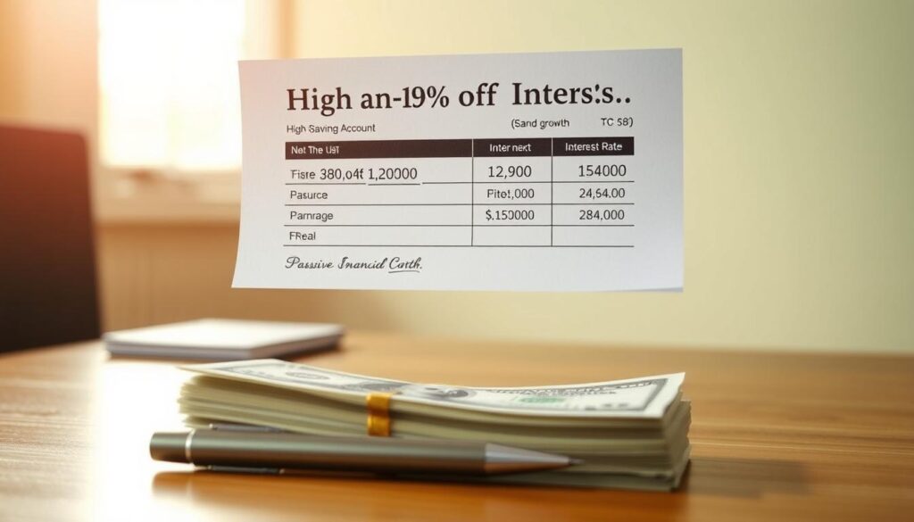 high-yield savings account