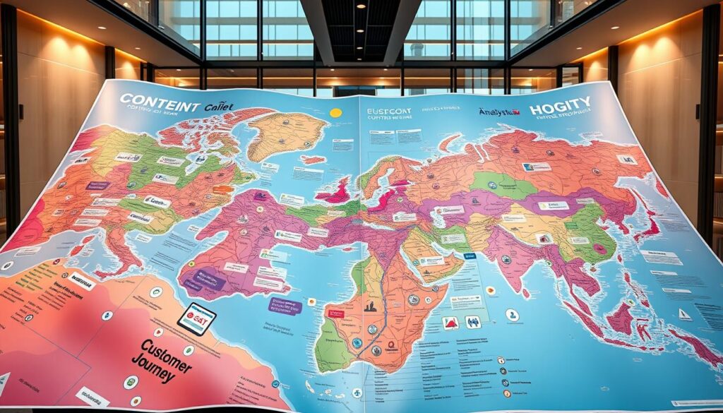 map audit content across customer journey