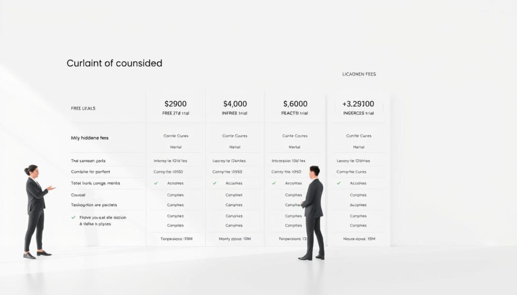 pricing breakdown per month