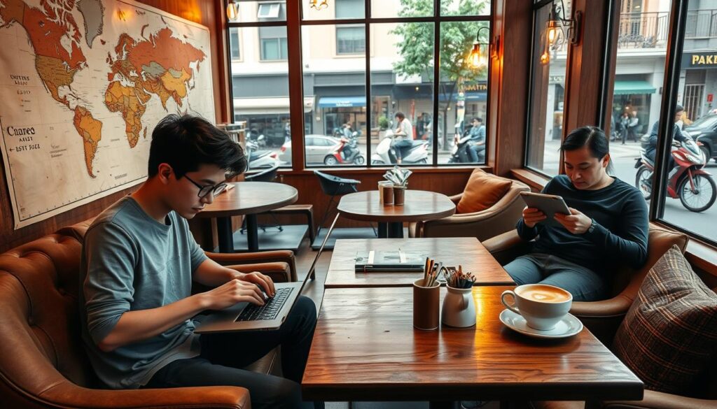 ways digital nomads work