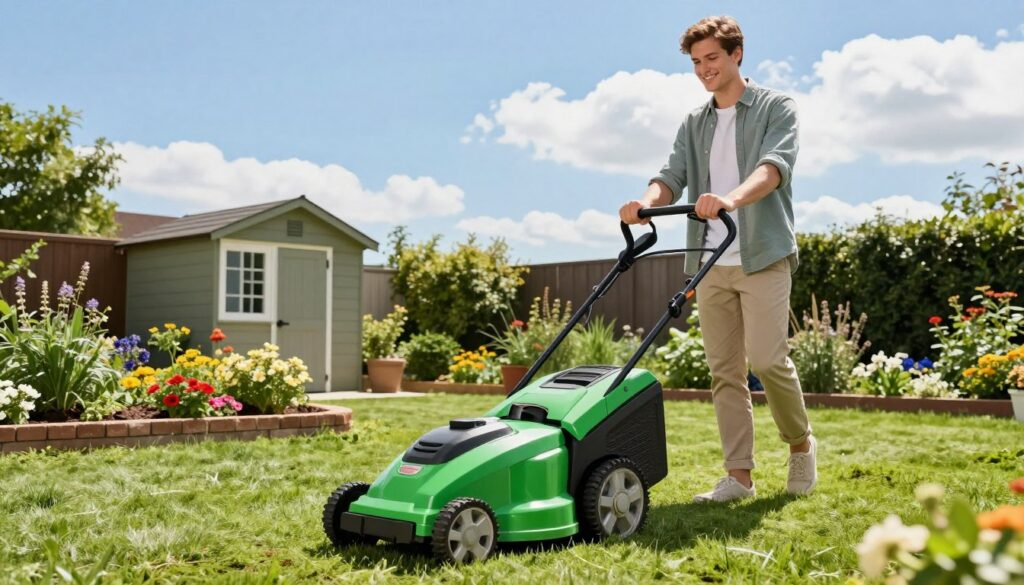 electric mower