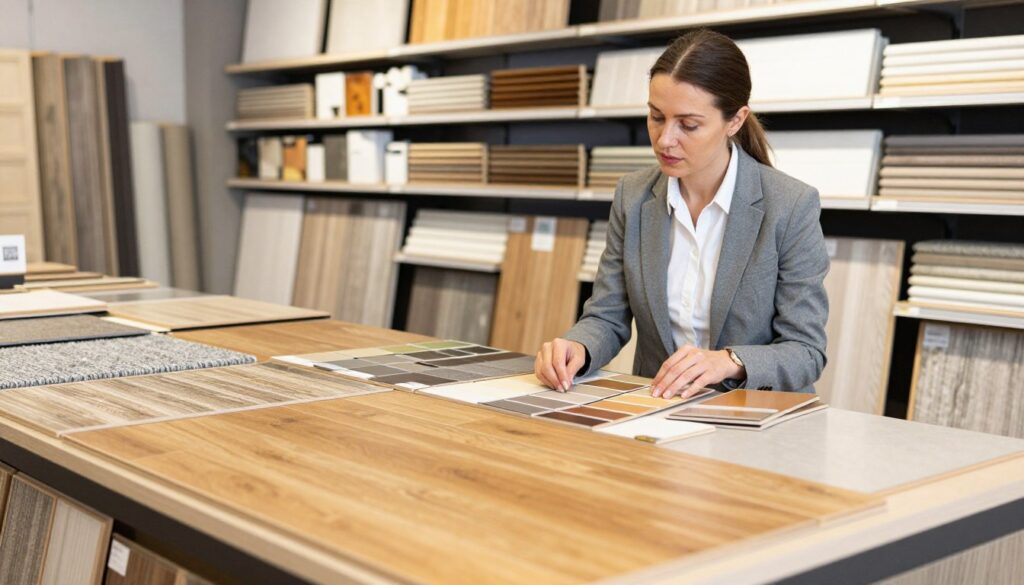 materials for flooring and finishes