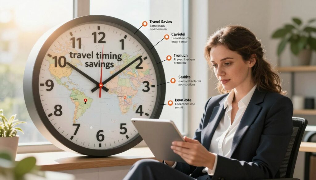 travel timing savings