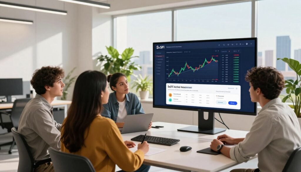 SoFi Active Investing platform