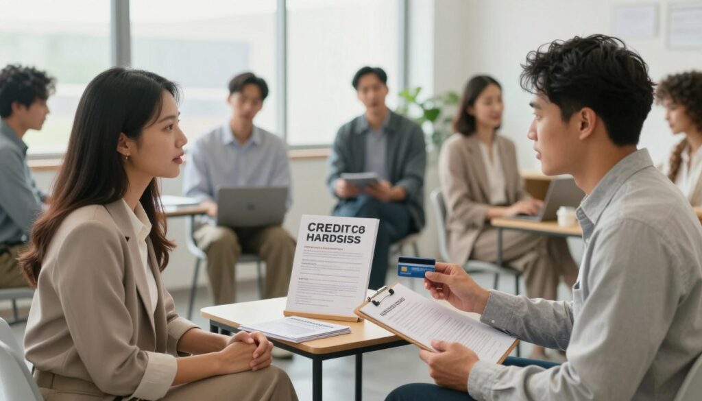 credit card hardship program