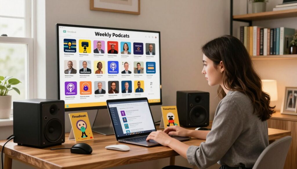 curating your weekly podcast rotation