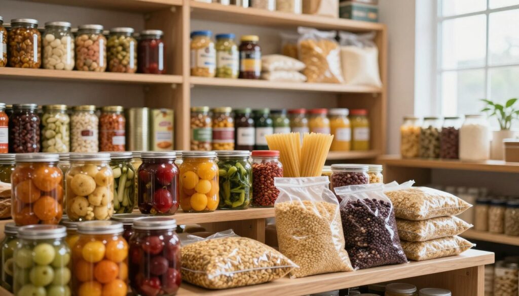 food stockpile