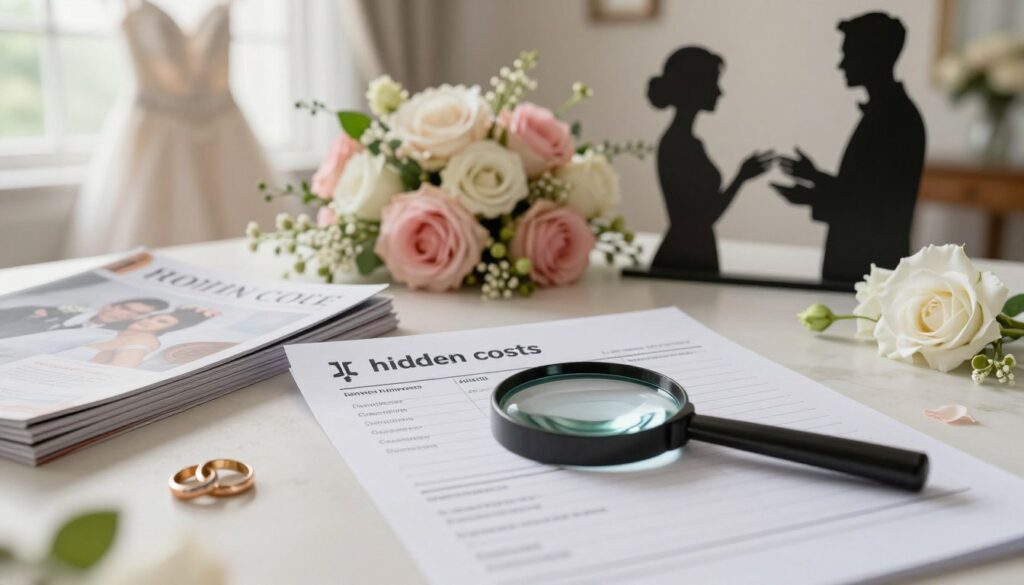hidden wedding costs