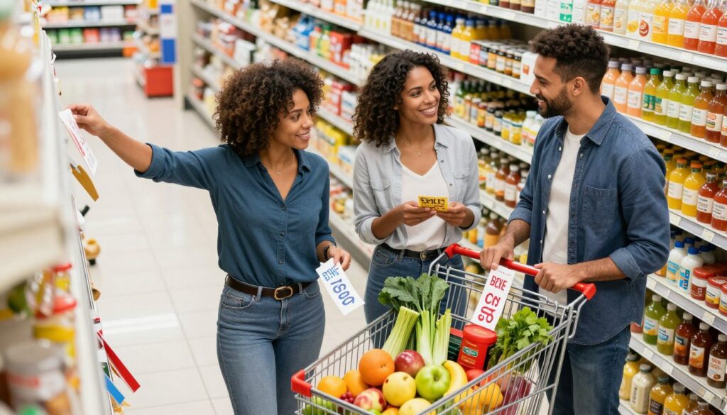 smart coupon use groceries