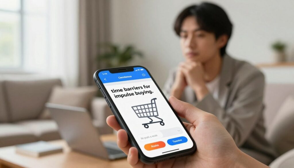 time barrier for impulse buying