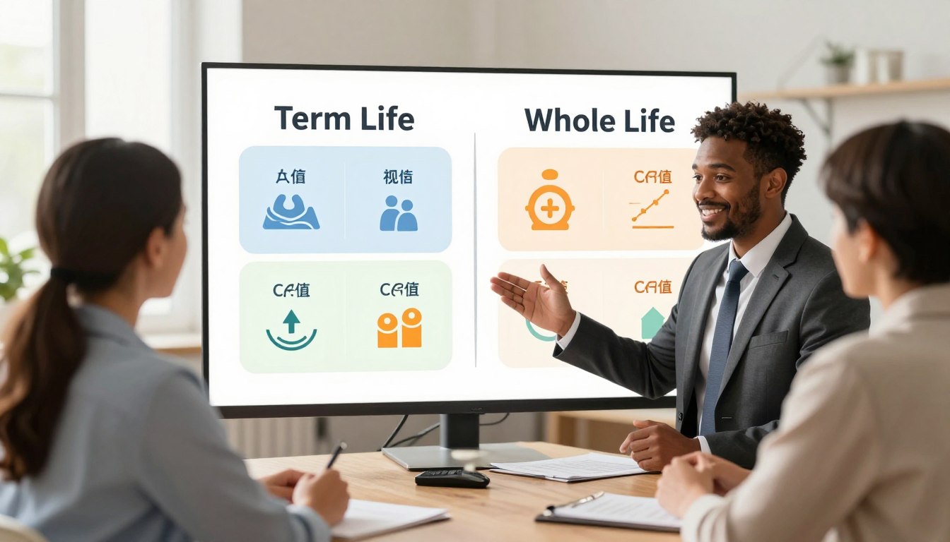 what is term life vs whole life insurance